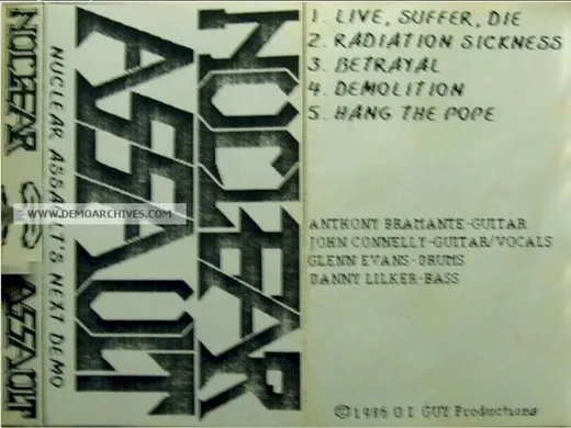 Demo von Nuclear Assault – Album Cover