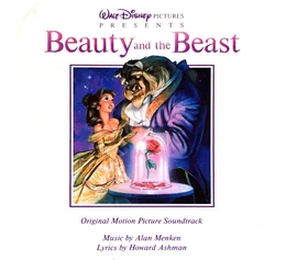 Beauty and the Beast: Original Motion Picture Soundtrack von Alan Menken – Album Cover