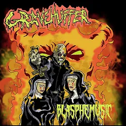 Blasphemusic von Gravehuffer – Album Cover