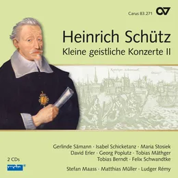 Kleine Geistliche Konzerte II von David Erler – Album Cover