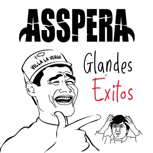 Glandes Exitos von Asspera – Album Cover