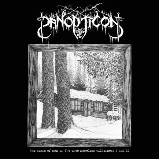 The Scars of Man on the Once Nameless Wilderness I and II von Panopticon – Album Cover