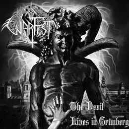 The Devil Lives in Grünberg von Warfist – Album Cover