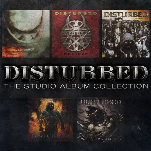 The Studio Album Collection von Disturbed – Album Cover
