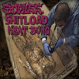 Submerged Cadavers In Fecal Bongwater von Shitload – Cover