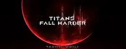 Machine World von Titans Fall Harder – Album Cover