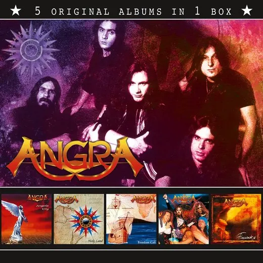 5 Original Albums in 1 Box von Angra – Album Cover