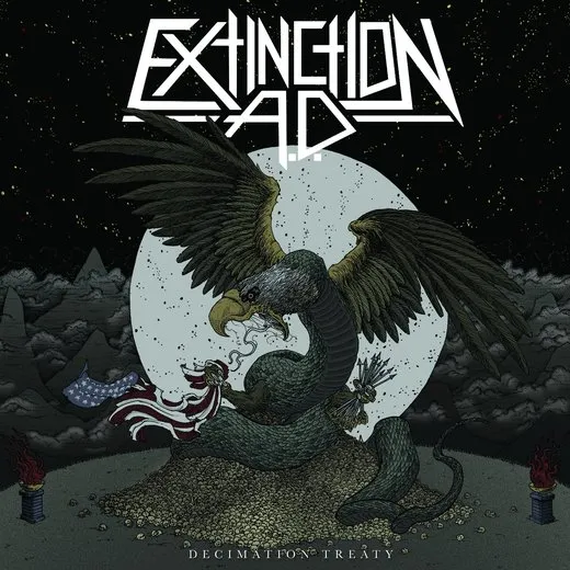Decimation Treaty von Extinction A.D. – Album Cover