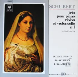 Trio pour piano, violon et violoncelle N° 1 von Isaac Stern – Album Cover