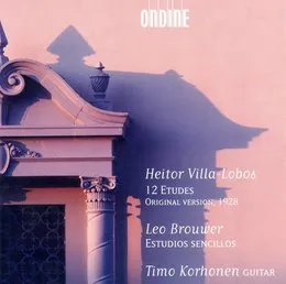 Villa-Lobos: 12 Études / Brouwer: Estudios sencillos von Leo Brouwer – Album Cover