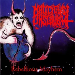 Rebellious Mayhem von Malicious Onslaught – Album Cover