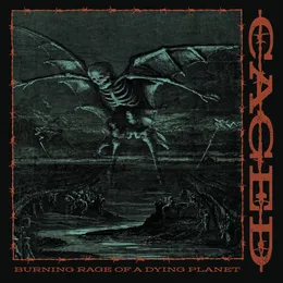 Burning Rage of a Dying Planet von Caged – Cover