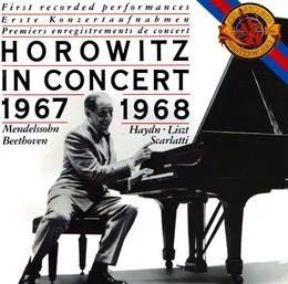 Horowitz in Concert, 1967-1968 von Vladimir Horowitz – Album Cover