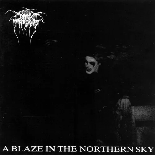 A Blaze in the Northern Sky von Darkthrone – Album Cover
