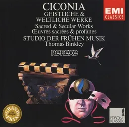 Gestliche & Weltliche Werke (Sacred & Secular works / Oeuvres sacrées & profanes) von Thomas Binkley – Album Cover