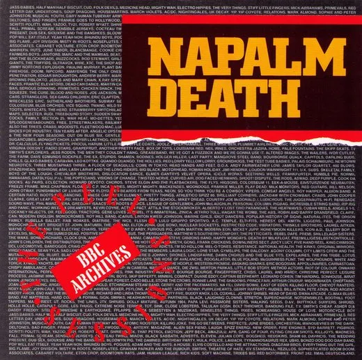 The Peel Sessions von Napalm Death – Album Cover