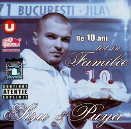 Tot În Familie De 10 Ani von Puya – Album Cover