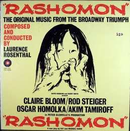Rashomon von Laurence Rosenthal – Album Cover