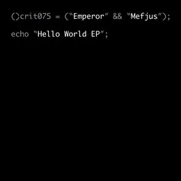 Hello World EP von Mefjus – Album Cover