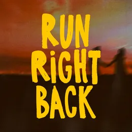 Run Right Back von Blanks – Cover