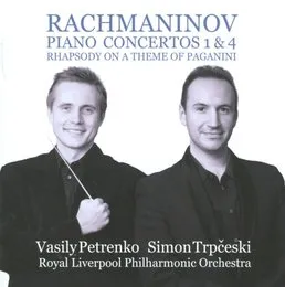 Piano Concerto 1 / Piano Concerto 4 / Rhapsody on a Theme of Paganini von Василий Петренко – Album Cover