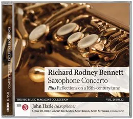 BBC Music, Volume 26, Number 12: Saxophone Concerto / Reflections on a 16th-Century Tune von Scott Dunn – Album Cover