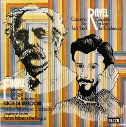 Ravel: Piano Concertos / Fauré: Fantaisie von Gabriel Fauré – Album Cover