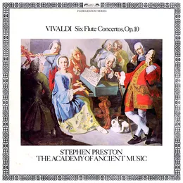 Six Flute Concertos, op. 10 von Stephen Preston – Album Cover