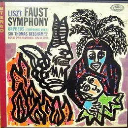A Faust Symphony / Symphonic Poem: Orpheus von Franz Liszt – Album Cover