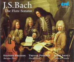 The Flute Sonatas von Stephen Preston – Album Cover