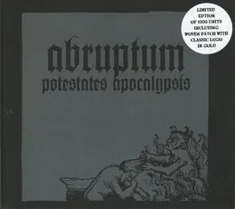 Potestates Apocalypsis von Abruptum – Album Cover