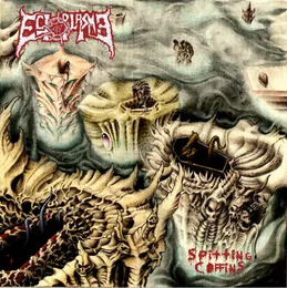 Spitting Coffins von Ectoplasma – Album Cover