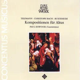 Kompositionen für Altus von Dieterich Buxtehude – Album Cover