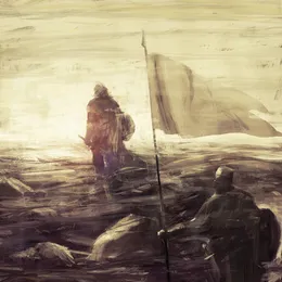 Mid an fot on fanfæt gefylled ðæt treoƿ ƿæs von Æþelruna – Cover