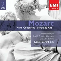 Wind Concertos, Serenade K. 361 von Maurice Bourgue – Album Cover