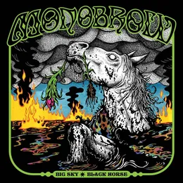 Big Sky, Black Horse von Monobrow – Album Cover