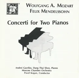 Concerti for Two Pianos von Андрей Гаврилов – Album Cover