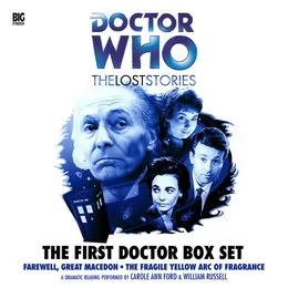 Doctor Who - The Lost Stories: The First Doctor von Nigel Robinson – Cover