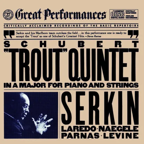 "Trout" Quintet in A major for Piano and Strings: IV. Theme und Variations