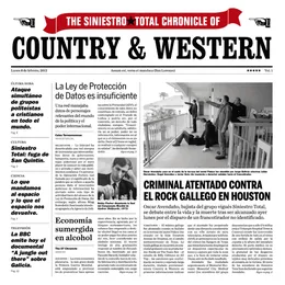 Country & Western von Siniestro Total – Album Cover