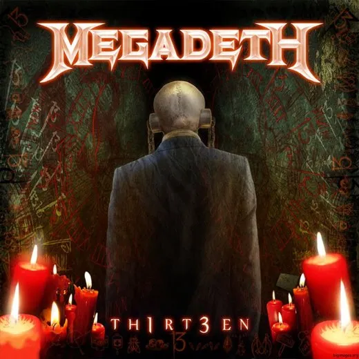 Th1rt3en von Megadeth – Album Cover