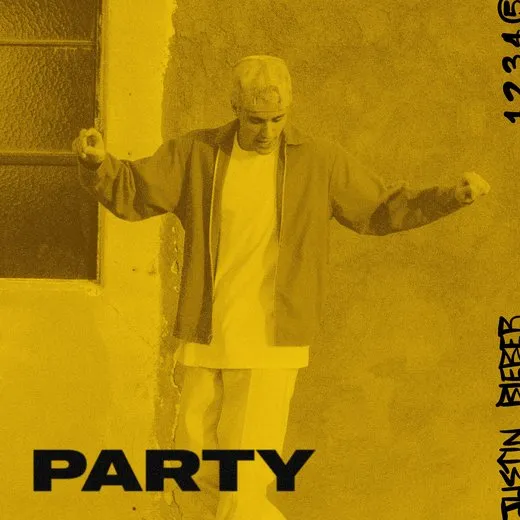 Party von Justin Bieber – Album Cover