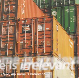 Hello, my name is irrelevant von Removal – Album Cover