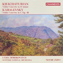 Khachaturian: Violin Concerto in D minor / Kabalevsky: Violin Concerto in C, Op. 48 von Արամ Խաչատրյան – Album Cover