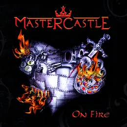 On Fire von Mastercastle – Album Cover