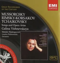 Songs And Opera Arias von Галина Вишневская – Album Cover