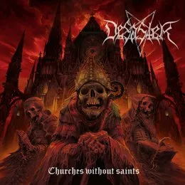 Churches Without Saints von Desaster – Album Cover