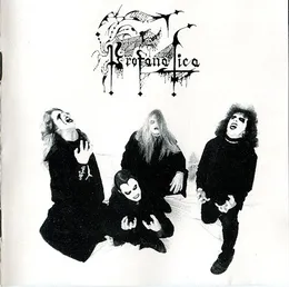 Tormenting Holy Flesh / Ola de violencia von Profanatica – Album Cover