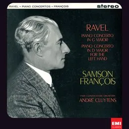 Piano Concerto in G Major / Piano Concerto in D Major for the Left Hand von Samson François – Album Cover