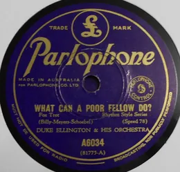 What Can a Poor Fellow Do? / Krazy Kapers von The Chocolate Dandies – Album Cover